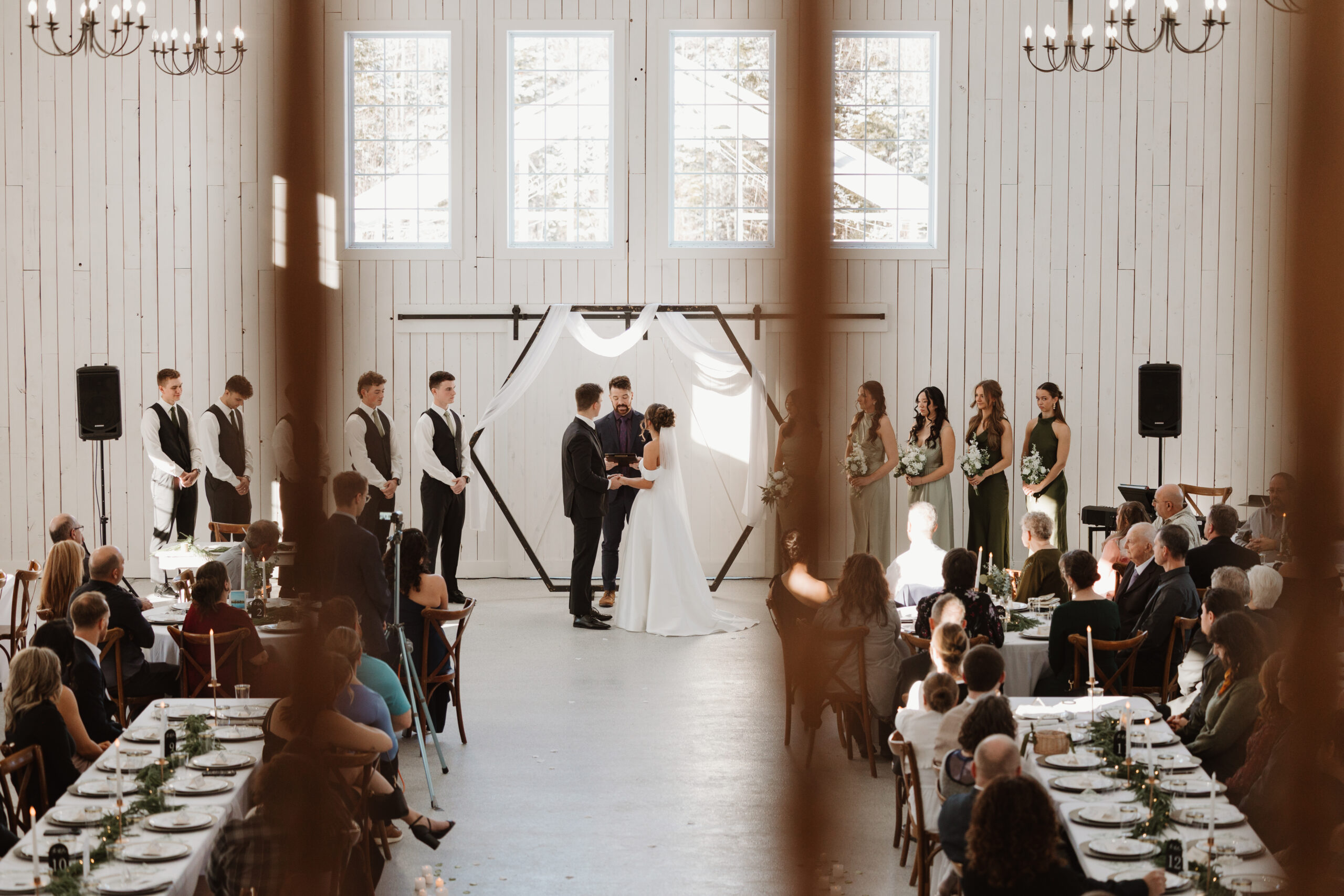 Winter wedding at the Grand Ivory Moncton NB