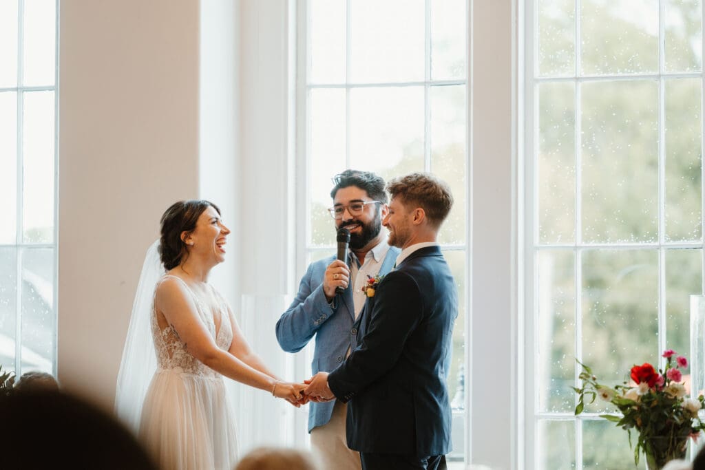 Wedding ceremony Drewhaven St Andrews New Brunswick