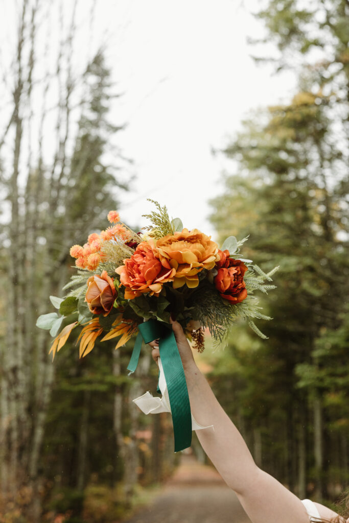 fall bridal bouquet